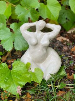 Trädgårdsskulptur keramik