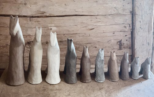 Putte - småländsk keramikhäst